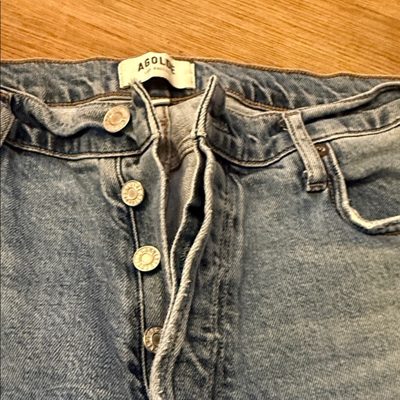 Agolde Light Blue High Rise Jeans - Picture 10 of 10